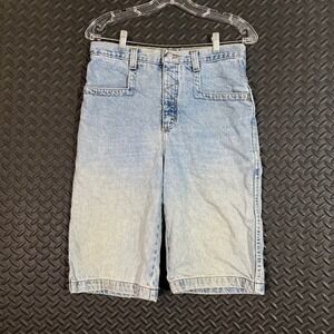 Vintage‎ Y2K Zonz Denim Jean Jorts Shorts Skater Baggy Husky Men's Size 29W